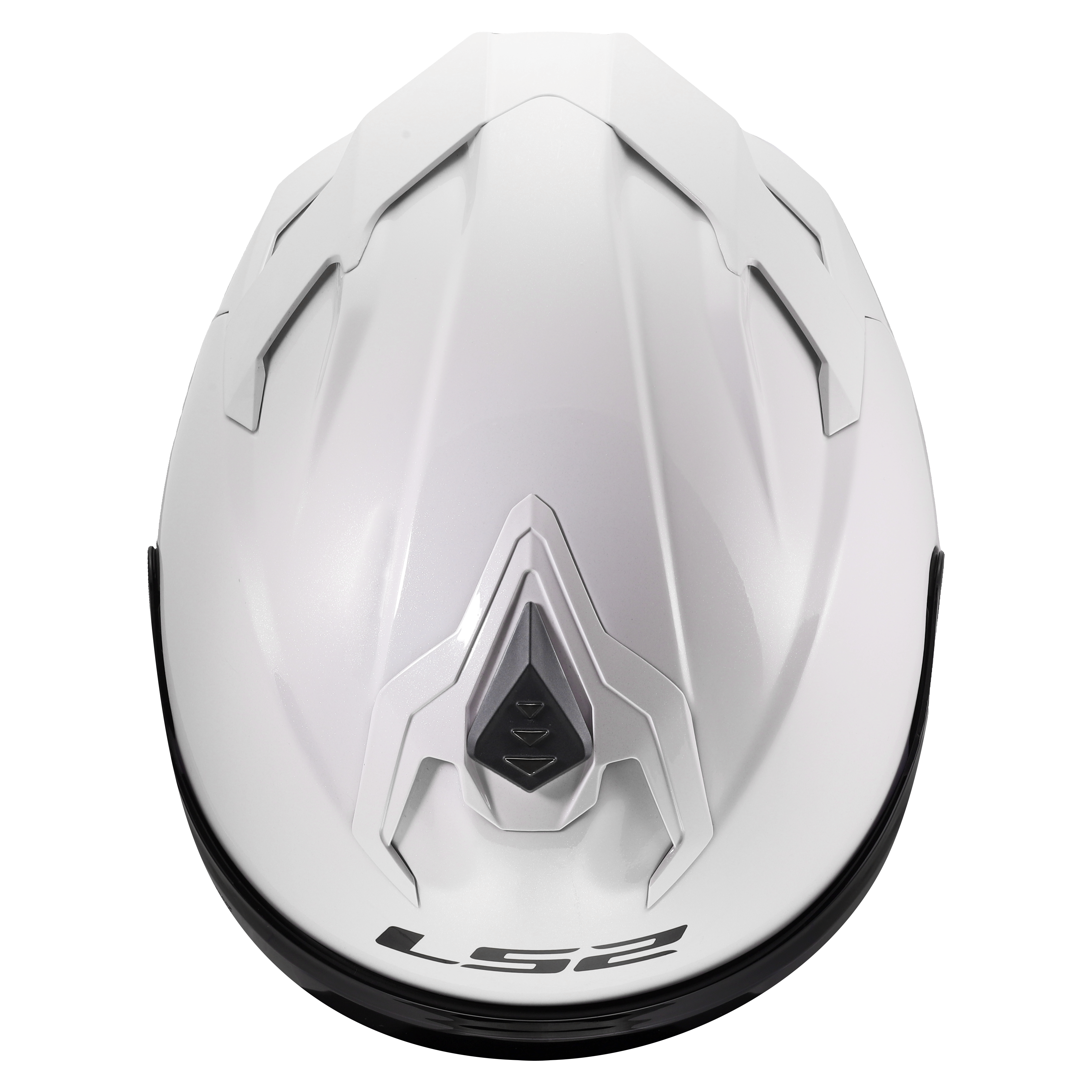 LS2 FF817 CHALLENGER II SOLID WHITE 168170002 15
